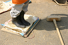 粘土板状下加工方法（�T）イメージ